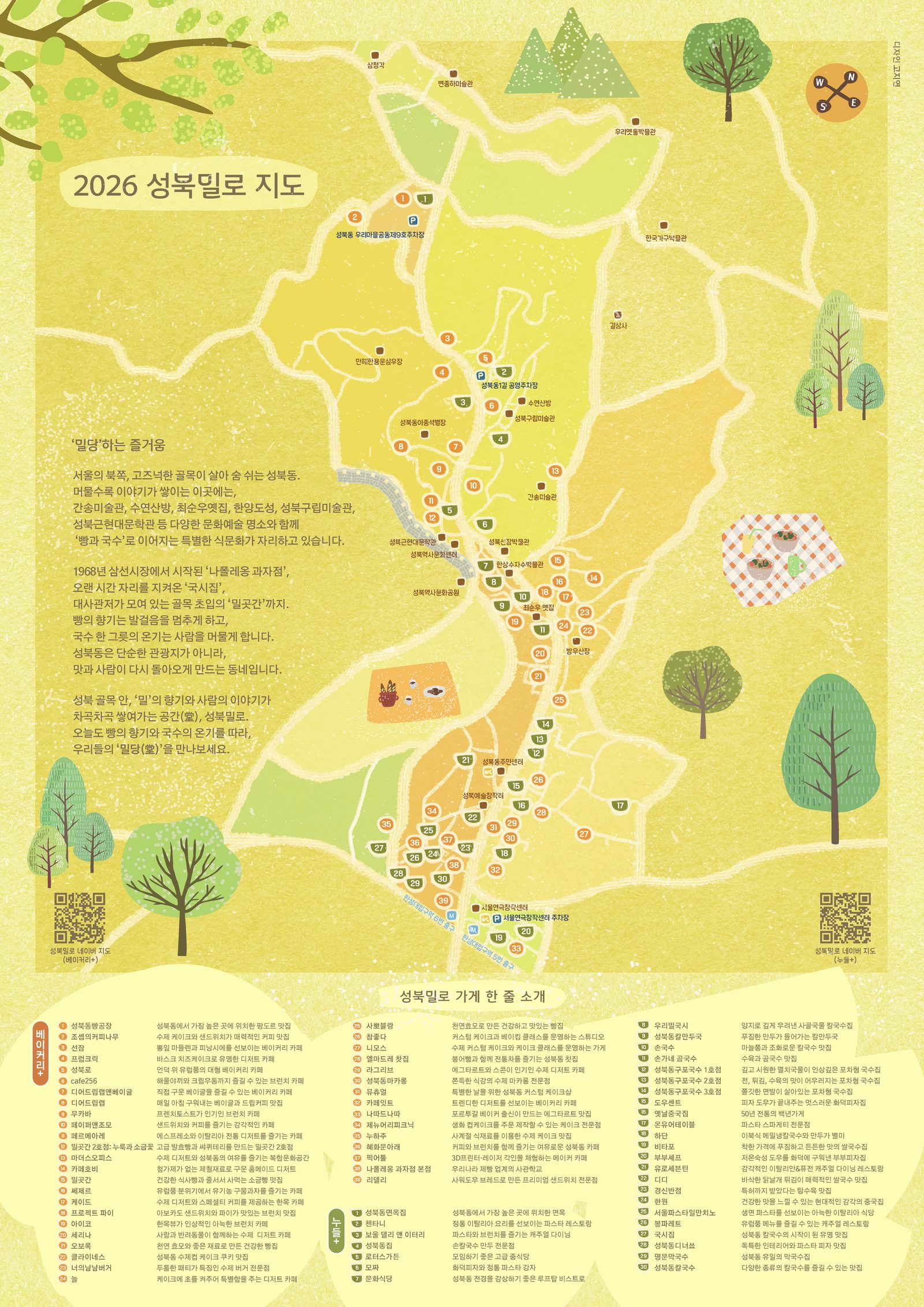 2026 성북밀로 지도